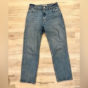 Abercrombie & Fitch 90s Ultra High Rise Straight Jeans
